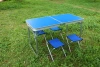 1.2-meter square tube aluminum alloy outdoor foldable table, portable table, picnic table Specification image