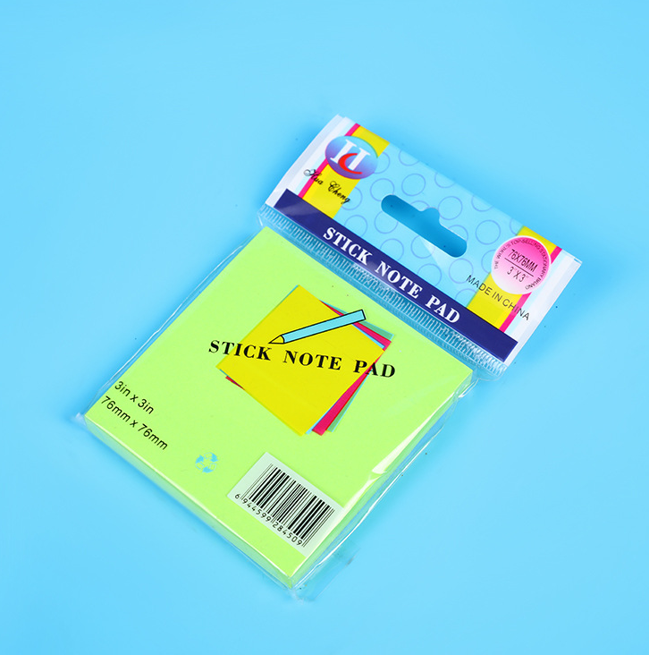 记事贴N次贴便利贴荧光便签本子留言贴卡通多图案