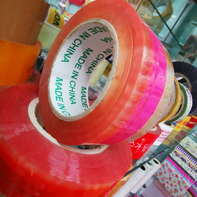 Transparent Tape Large Wide Tape Express Packaging Sealing Box With Wholesale Sealing Tape Tape Tape Large Roll Sealing Box Non-Trace Strong Magic High Viscosity Nano Double-Sided Tape details Picture