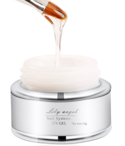 新款不可卸延长胶光疗透明凝固模型胶UV胶美甲用品批发详情图1