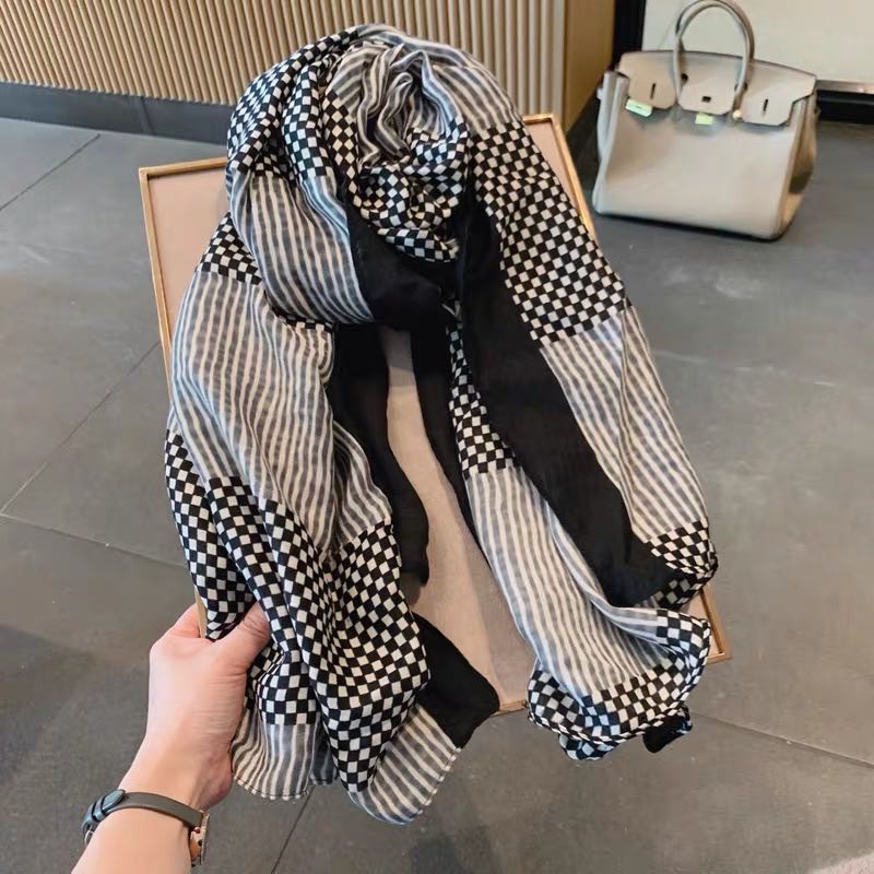 Scarf Ladies Explosive Comfortable Spring And Autumn Style Shawl Long Scarf