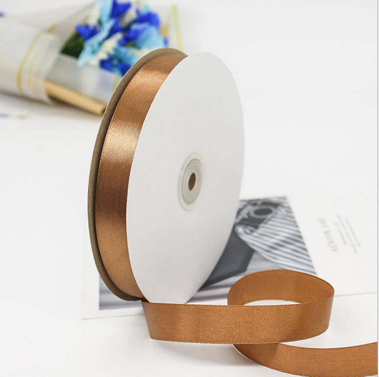 Factory direct sales of 2cm webbing, baking ribbons, birthday cake ribbons, flower gift packaging ribbons, wedding ribbons Specification image