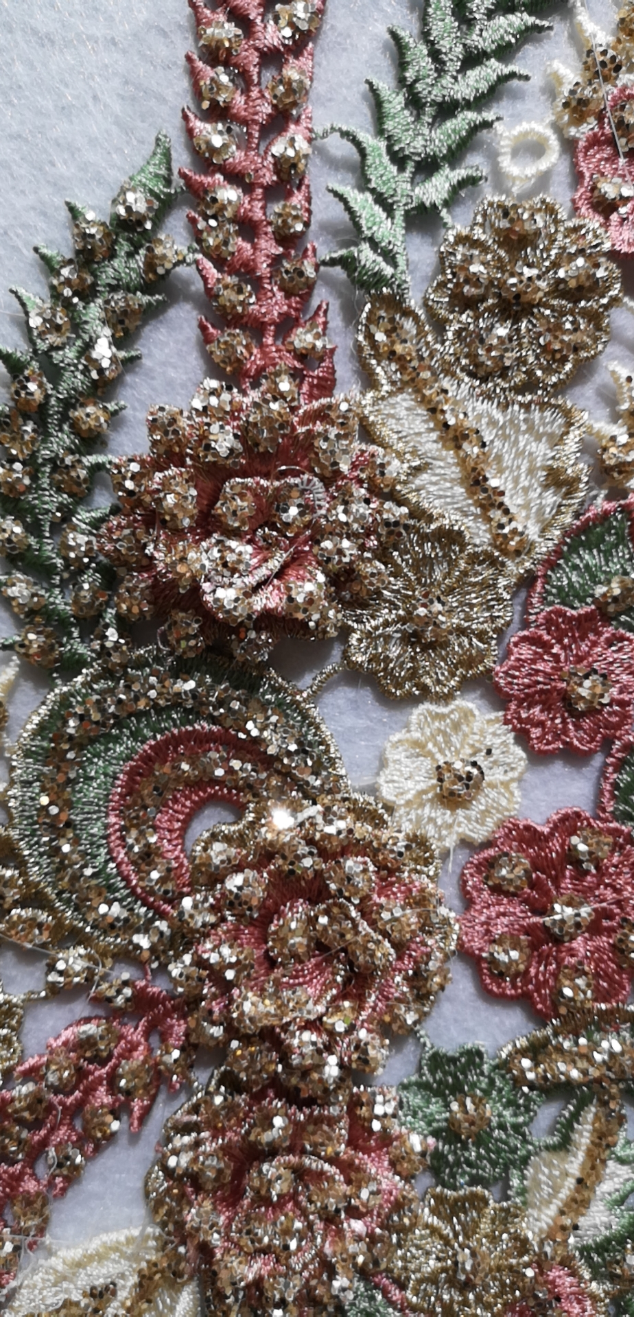 Hand-Sewn Special-Shaped Material Bag Handmade Creative Jewelry Accessories Beaded Mixed Clothing Accessories Specification drawing