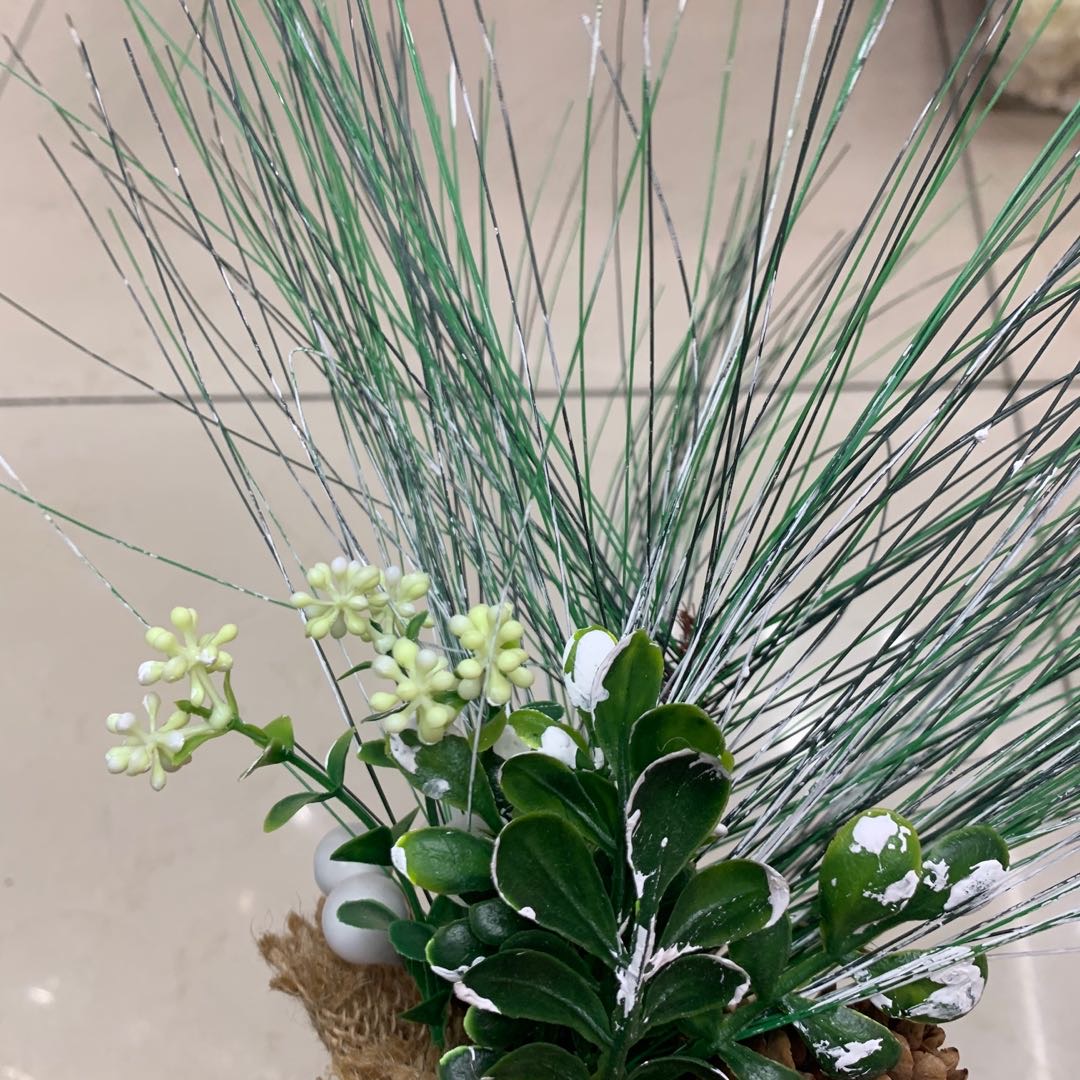 圣诞树挂饰圣诞节仿真吊饰门上橱窗挂件细节图