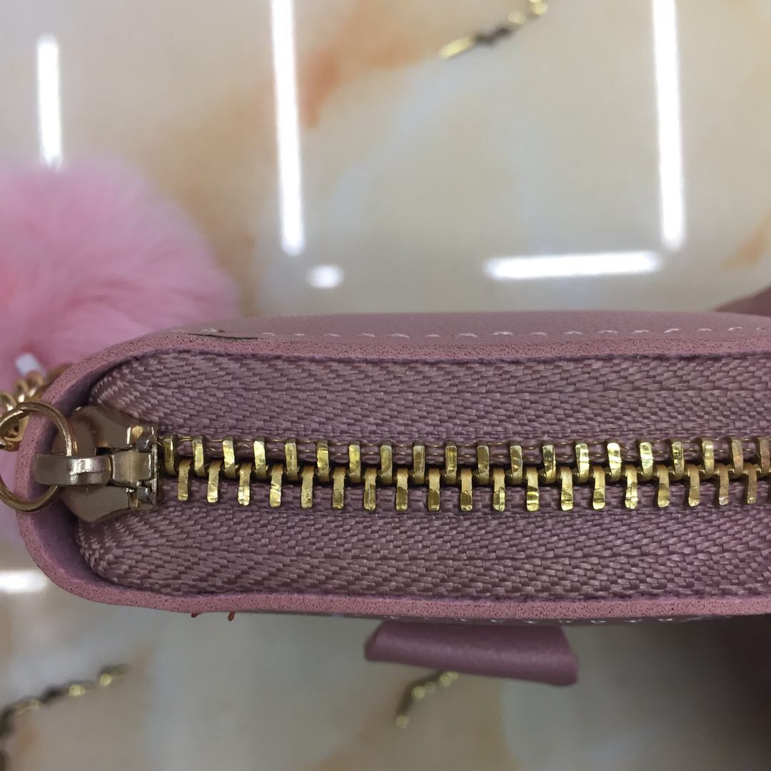 女款钱包零钱包手包厂家直销来样订做细节图