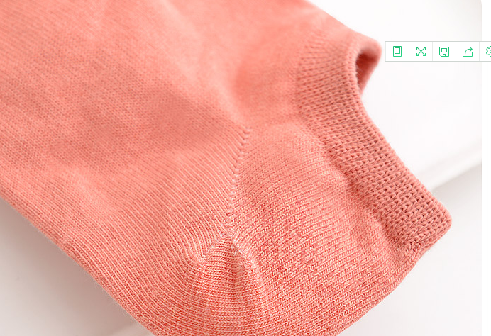Boat socks, women's shallow cotton socks, bear socks, jacquard Japanese socks, Spring and summer new styles Specification image