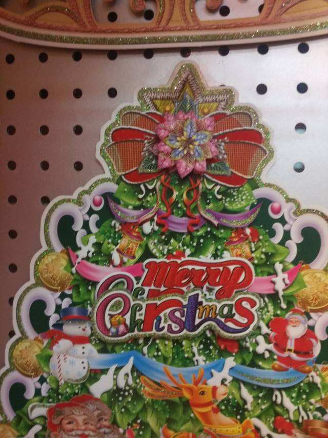 圣诞老人帖纸圣诞用品贴纸贴花产品图