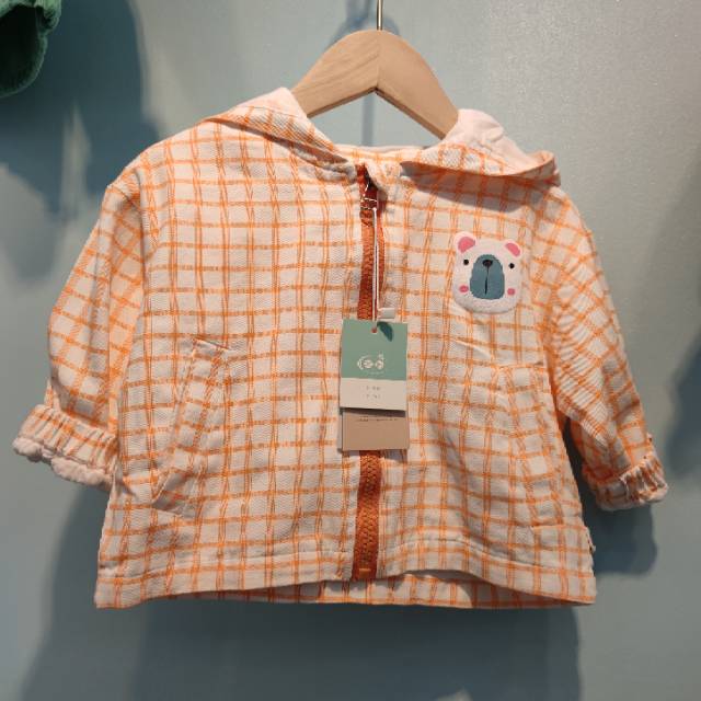 Children's coats men and girls spring and Autumn wear thin hoodie baby cardigan baby new trend thumbnail