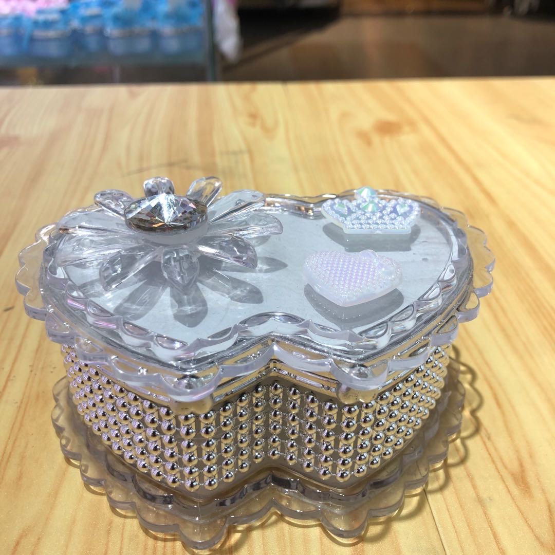 厂家直销铝制材料少女高档儿童首饰饰品收纳盒