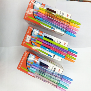 New manufacturers direct high - quality mini - plastic simple small ballpoint pen thumbnail