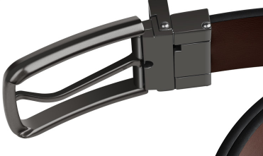 Customizable top-grain cowhide factory direct sales of popular and best-selling genuine leather belts details Picture