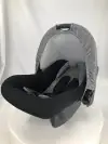 The car safety seat is a lightweight and portable five-point seat belt for babies aged 0-6 months Specification image