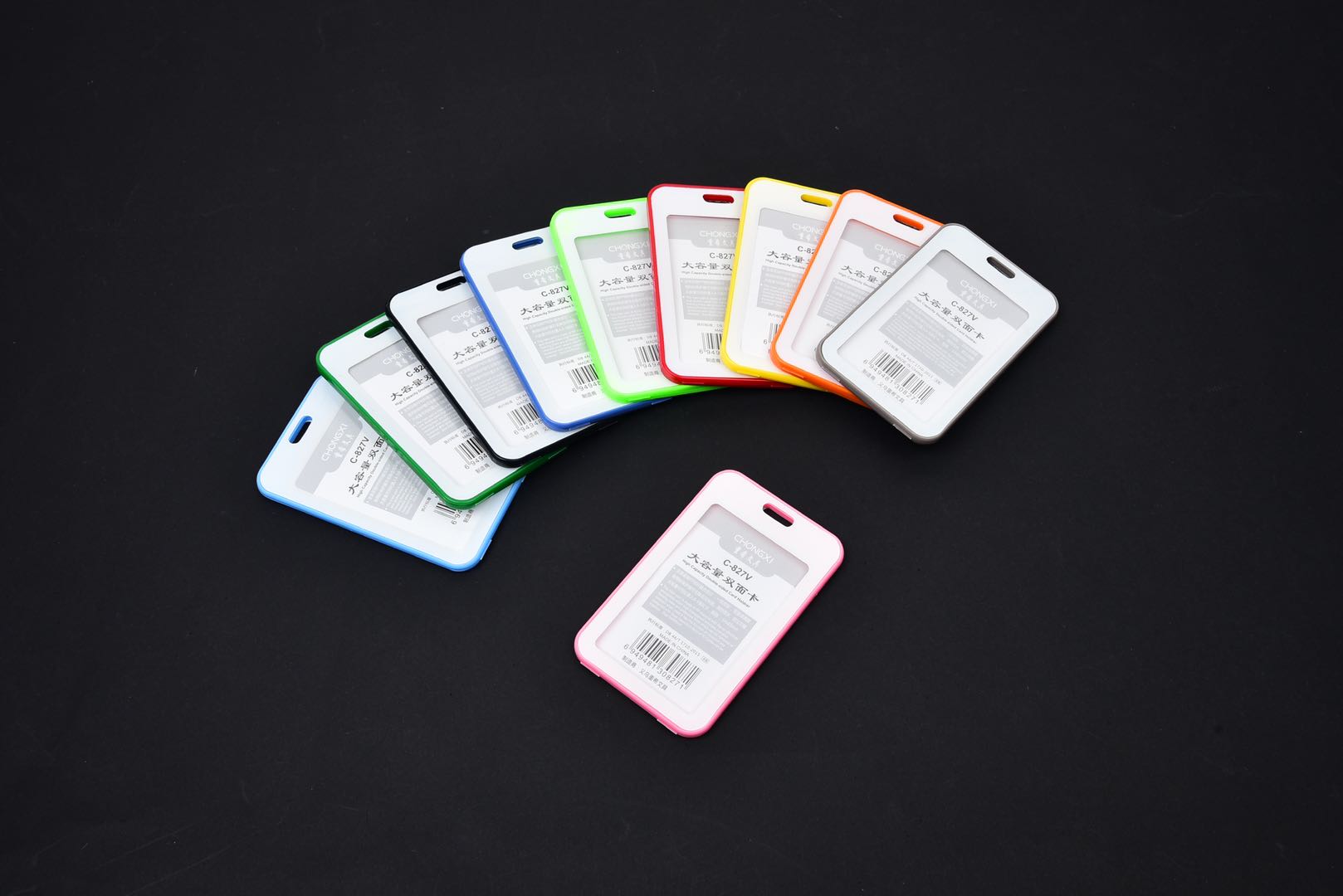 Vertical certificate set creative name card factory staff tag on the card set wholesale