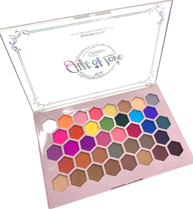Davioo New Large Pearl Matte 38 Color Eyeshadow Makeup D1820 details Picture