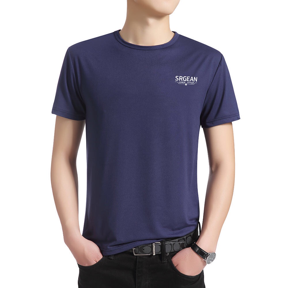 Men's Casual Basketball Short Sleeve T-Shirt