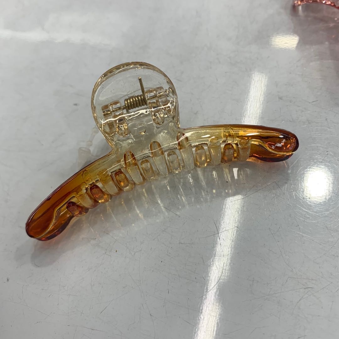 A new Korean version of simple gradient color hair clips, shower clips and headwear details Picture