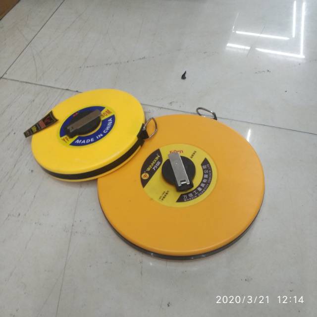 Seiko Leather Tape Measuring Tools For Construction Industrial Tape Measuring Tools 50 Meters details Picture