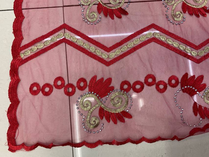 Muslim Scarf 90*190Cm Export African Gauze Headscarf details Picture
