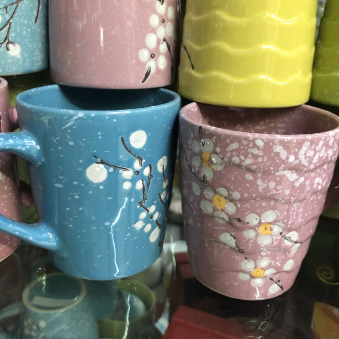 Fashionable New Plum Flower Pure Ceramic Cup details Picture