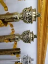 Curtain pole, Roman pole, double pole, single pole, curtain track, silent accessory details Picture