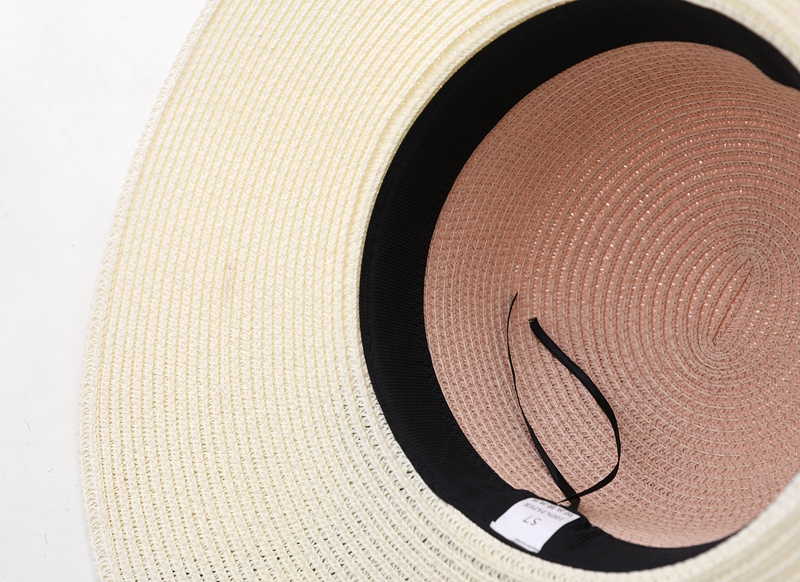 Summer sun protection hat for women, wide-brimmed foldable hat, beach vacation hat, outing sun hat Specification image