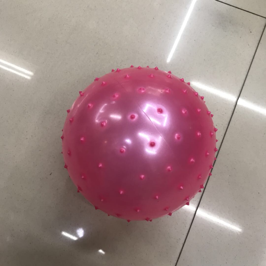 粉色玩具球按摩球儿童运动玩具弹性好产品图