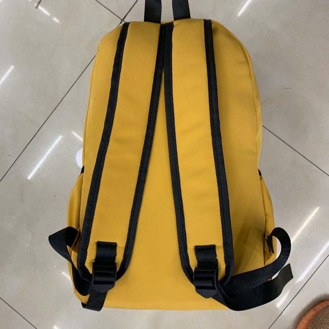 Korean Version Of Elementary And Middle School Students Schoolbag Small Monster Backpack Backpack Daily Collection Of College Wind Travel Specification drawing