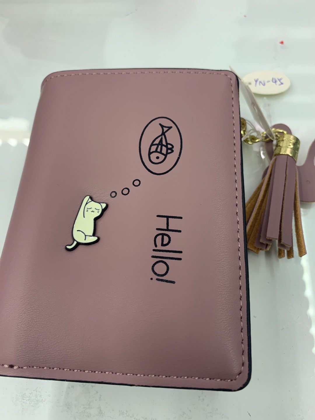 20 fold bag 2020 new fashion women's purse women's long style simple atmosphere full figure