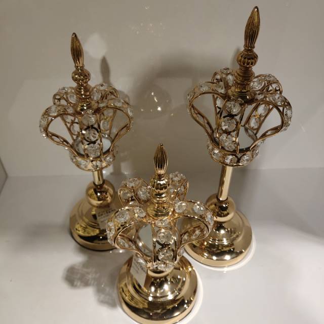 Motto Art Alloy Small Crown Crafts Hotel Decoration details Picture
