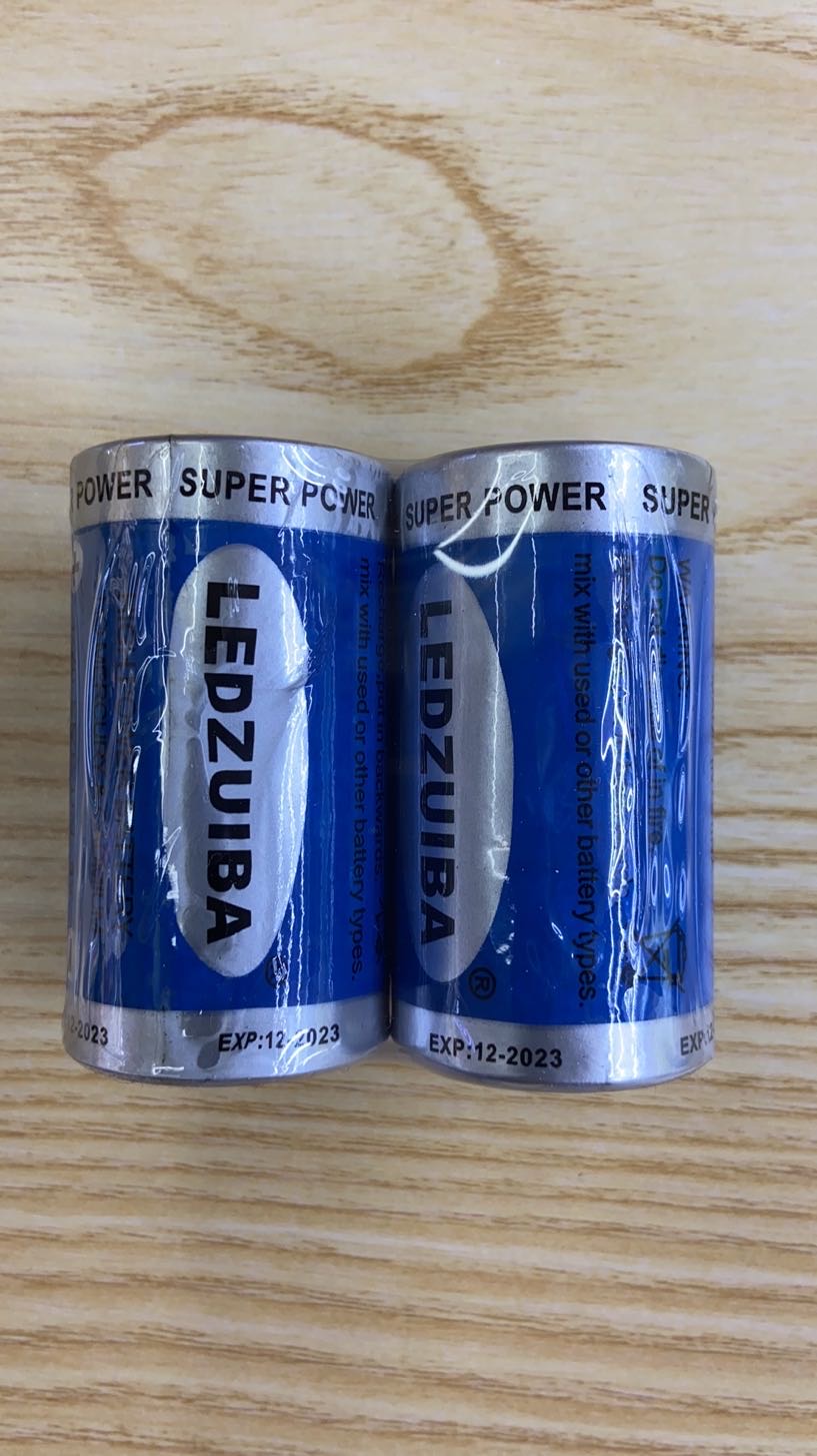 LED ZUIBA电池R20正品碳性电子1.5V大容量多功能出口详情图2