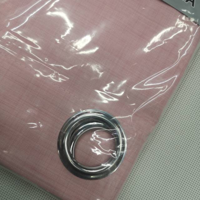 新款高档粉色窗帘布家用北欧风格遮光窗帘产品图