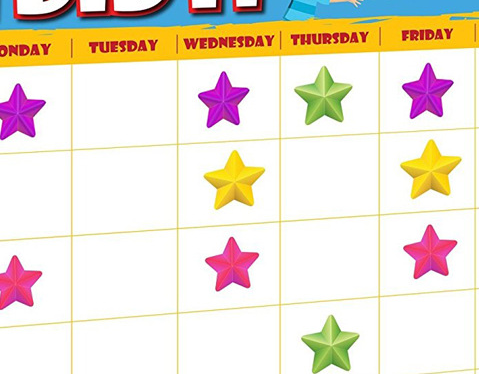 儿童学习成长奖励记录表学习计划表宝宝生活自律表产品图