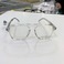 透明塑料材质镜框大框眼镜学生近视眼镜图