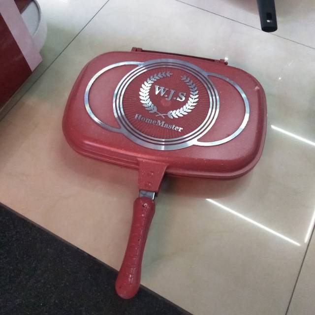 Electric griddle, electric pancake stand, household double-sided heating, small pancake pot, automatic power-off deepening, suspended pancake machine