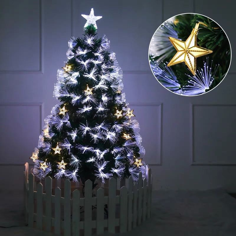 led optical fiber flower lights, starry sky, festive and joyous decoration, colorful lights, flashing lights, string lights, Christmas trees, New Year and Spring Festival decorations details Picture