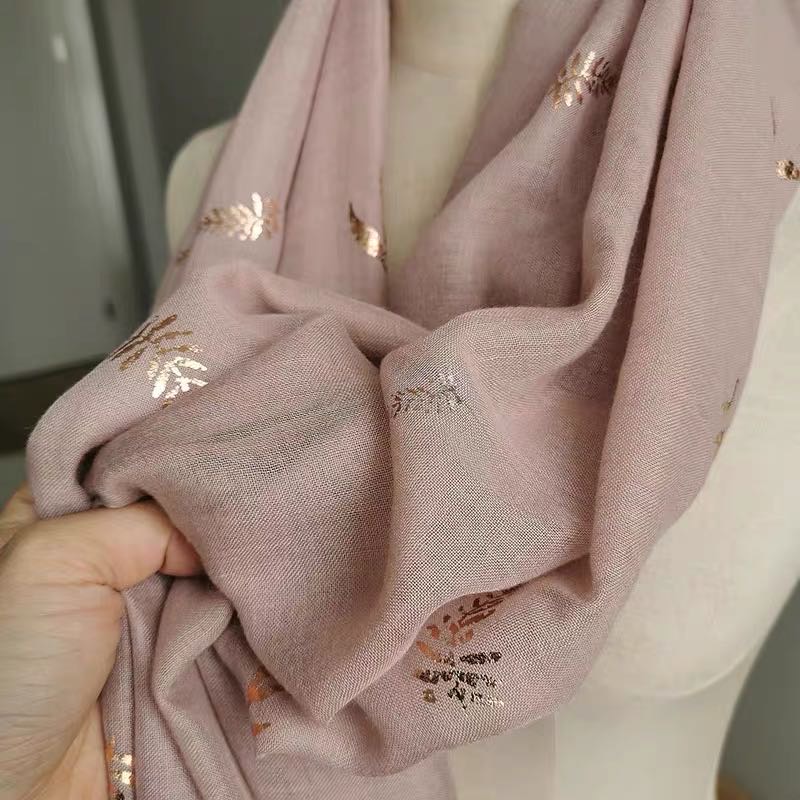 Pink Long Super Scarf With Lady Fashion Scarf Specification drawing