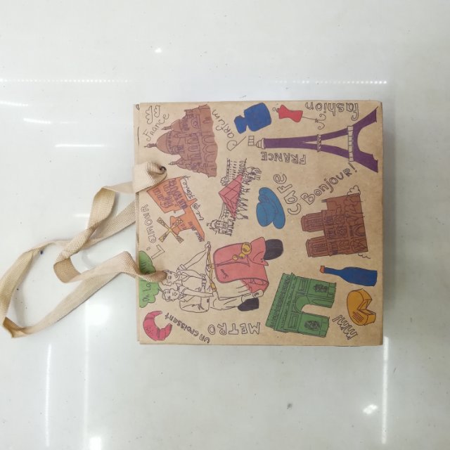 可爱卡通牛皮纸袋礼品袋