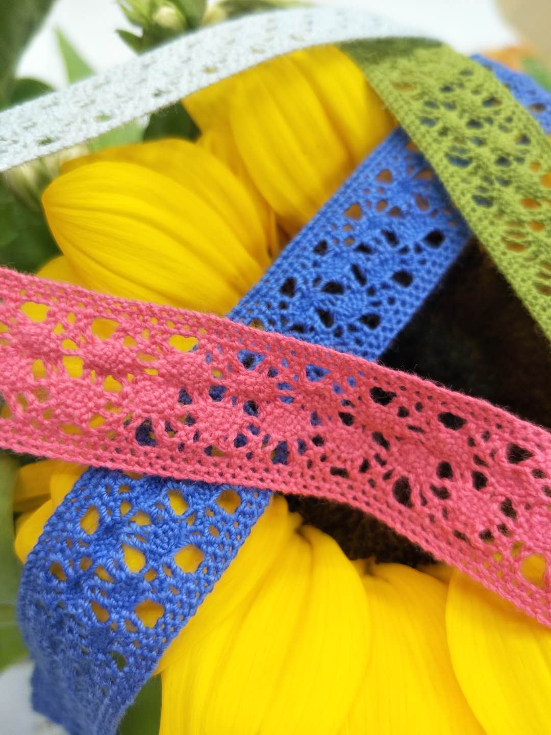 New cotton lace scarf for DIY clothing accessories