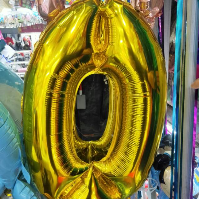 数字铝膜气球细节图