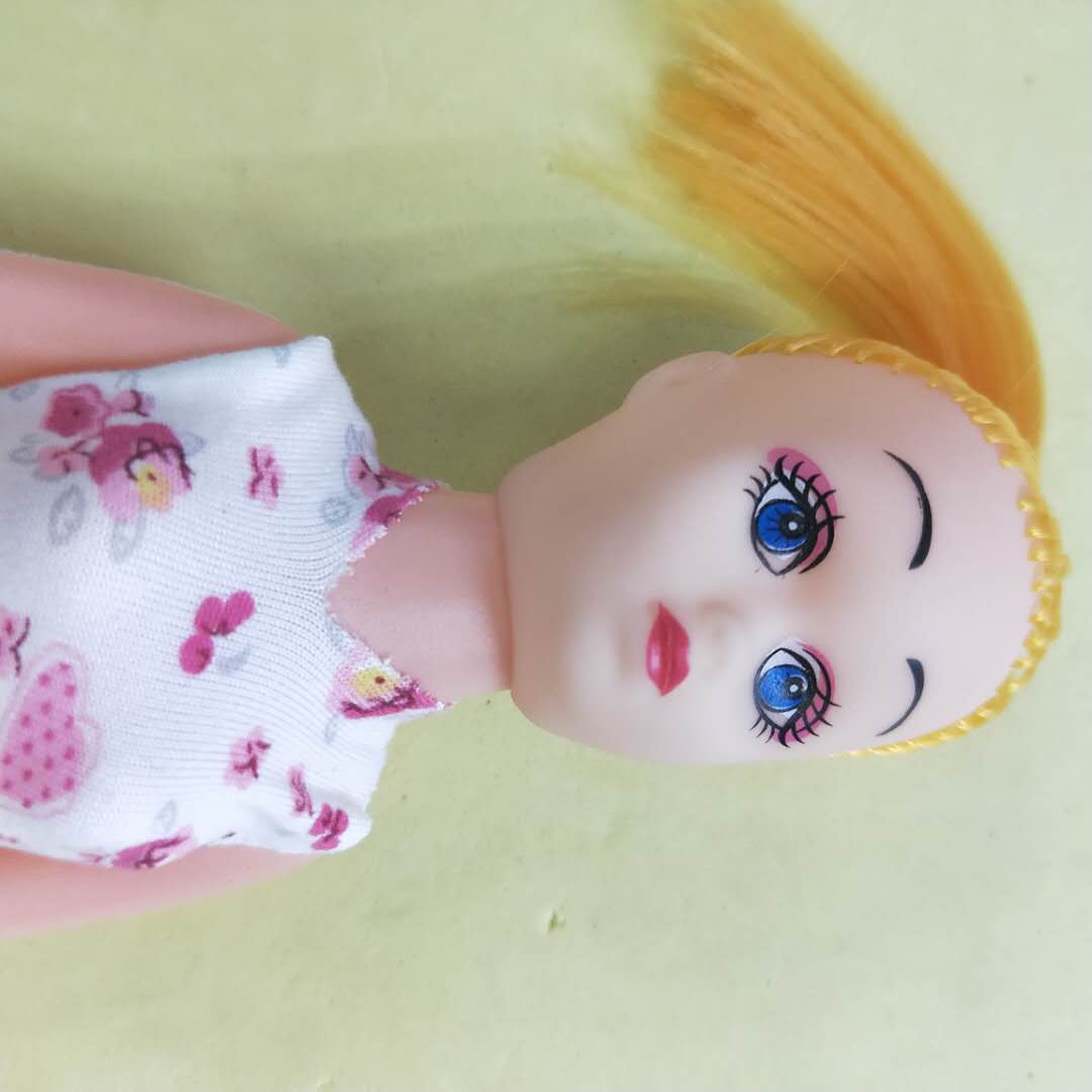 小女孩模型女孩摆件公主换装过家家玩具生日礼物产品图
