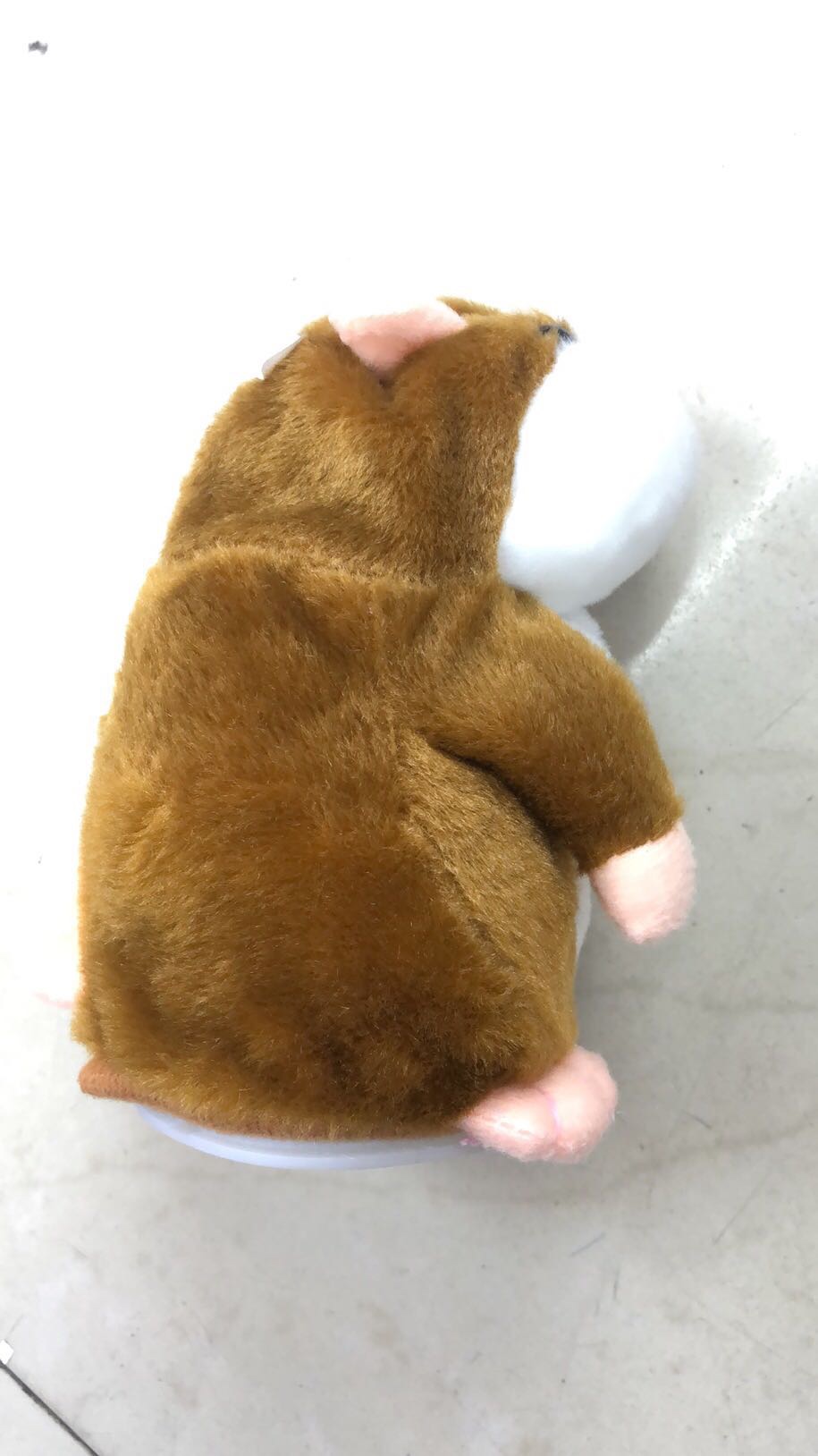 Shirley Mei's Japanese-style recording electric plush toy chair can imitate speech and walking. It's a cute toy storage hamster style details Picture