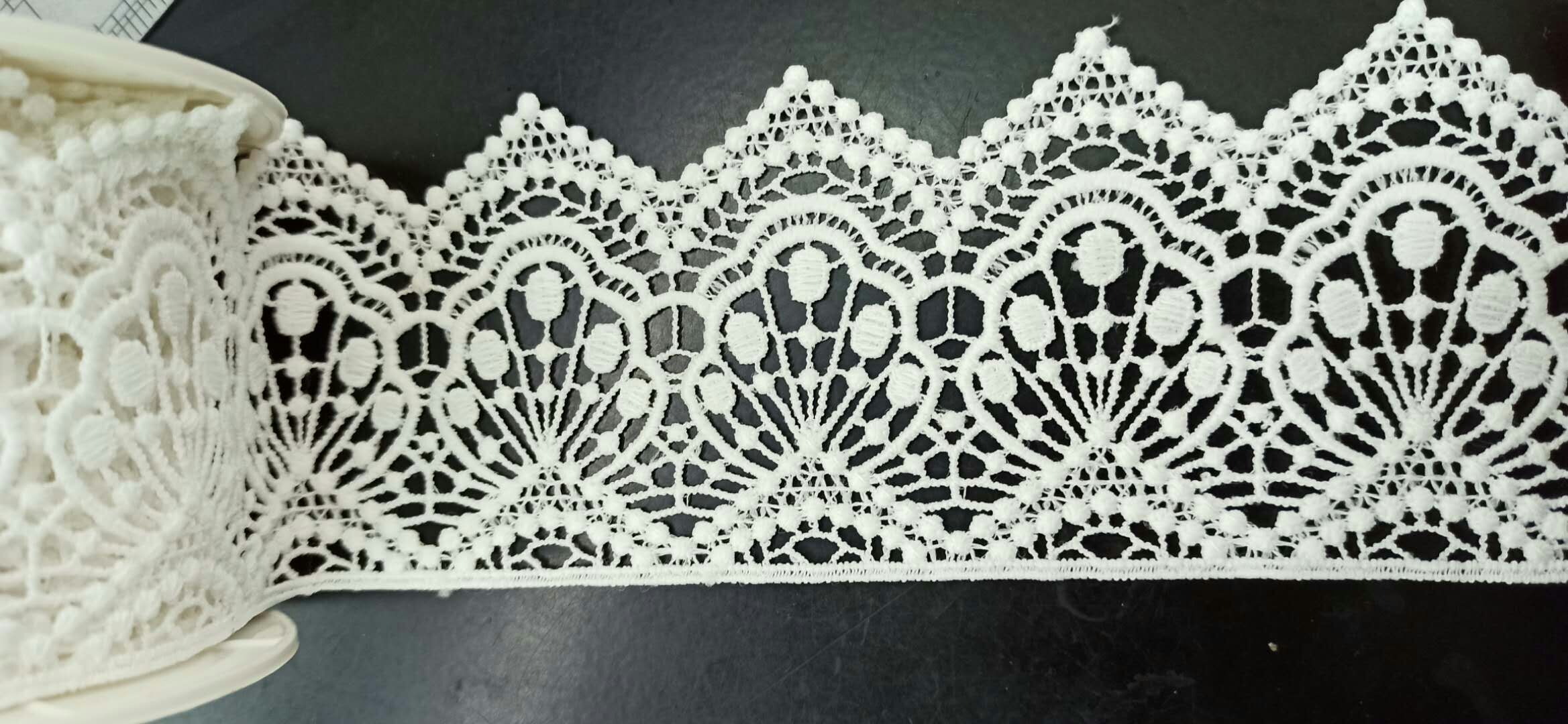 New Water-Soluble Cotton Lace Bar Code Garment Accessories