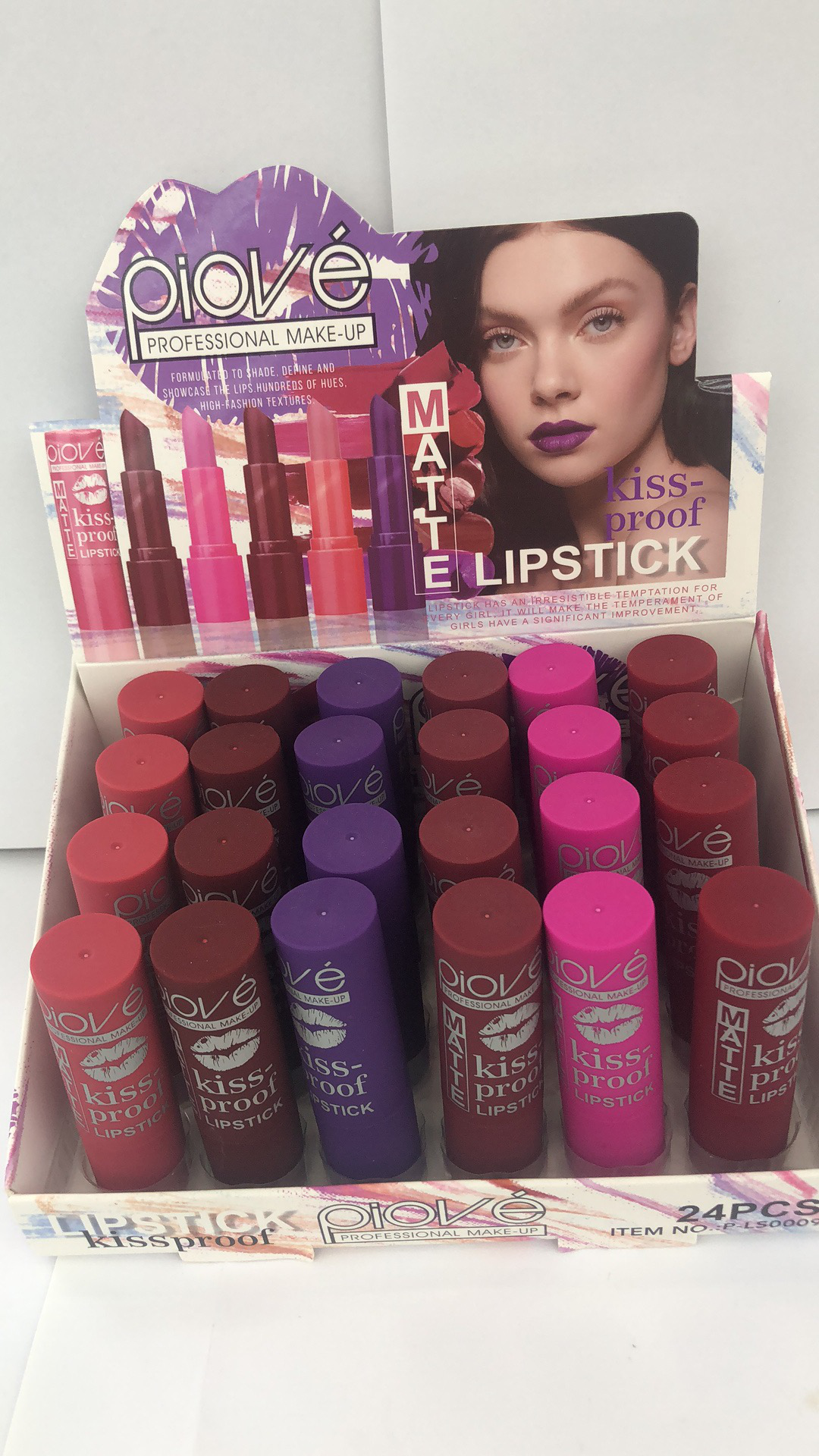 Cosmetics, lip makeup products, PIOVE lipstick