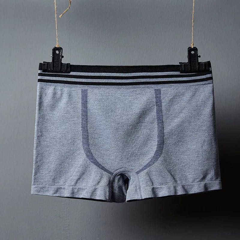 Arctic fleece underwear, men's pure cotton boxer shorts, large size breathable, men's four-corner waistband, men's underpants, young men's style