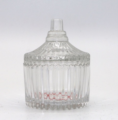 Transparent sugar jar with lid, candy cup Specification image