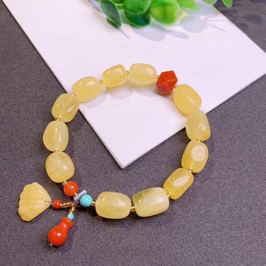 蜜蜡/手链/珠宝首饰产品图