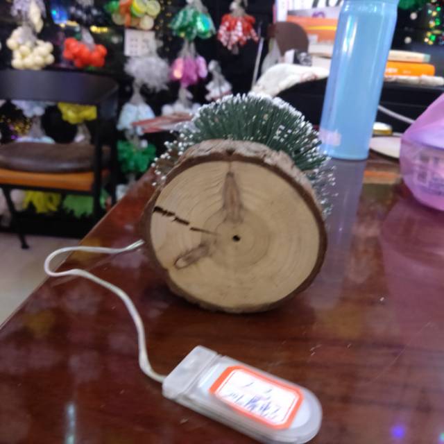 圣诞树小型圣诞树套餐儿童圣诞节装饰家用led彩灯摆件场景布置led灯细节图