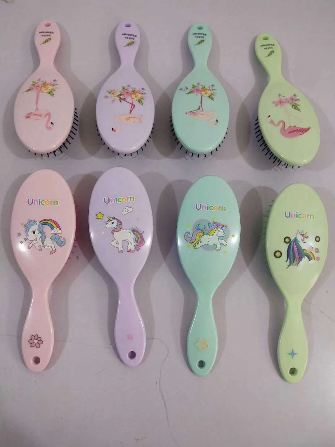 彩色多功能美发梳logo定制厂家货源 一件代发细节图