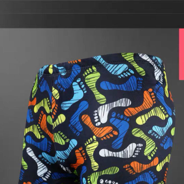 Authentic New Men's Boxer Trunks Fashionable Men's Swim Trunks Fancy Men's Swim Trunks Soak In Hot Springs Specification drawing