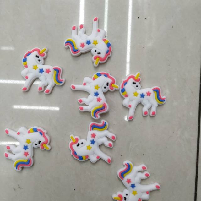 PVC soft rubber unicorn, how much is this unicorn? Hairpins, headwear, accessories and ornaments details Picture